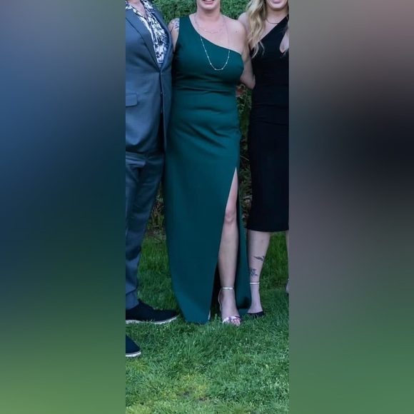 Lulus One Shoulder Dress - Picture 4 of 4